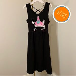 Unicorn casual summer dress